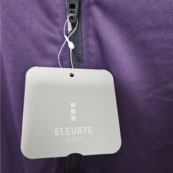 Elevate Men's Purple Windbreaker Jacket - Picture 2 of 7